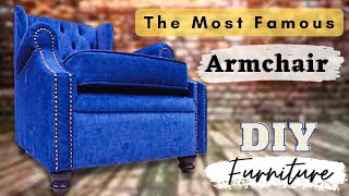 The Most Famous Armchair How to make it step by step [upl. by Pagas444]