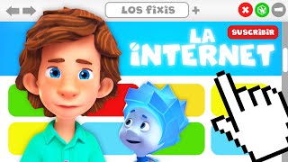 ¡Explorando Internet con Los Fixis  Los Fixis  Animación para niños [upl. by Jala]