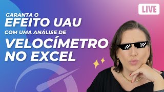 Live 315  Gráfico no Excel Garanta o Efeito UAU com uma Análise de Velocímetro no Excel [upl. by Eseuqcaj155]