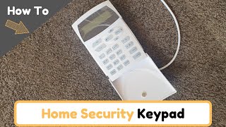 How To Wire an Alarm Keypad [upl. by Mert915]