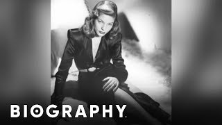 Lauren Bacall  The 20th Greatest Female Star of Classic Hollywood Cinema  Mini Bio  BIO [upl. by Ralli]