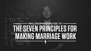 PNTV The Seven Principles for Making Marriage Work by John Gottman 299 [upl. by Mozes]