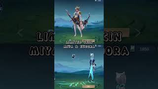 MIYA  Honor amp EUDORA  Vivo Selfie Goddess shorts mobilelegends limited [upl. by Ettenim]