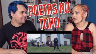 REACT Poetas no Topo 33 Mv Bill Knust Dudu Chris Souto Mc Gali Black Projota CesarMc Kamau [upl. by Starks]