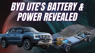 BYD Shark pickups Blade battery power and range revealed [upl. by Dieterich795]