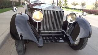 1926 Rolls Royce Drophead Coupe [upl. by Hassi]