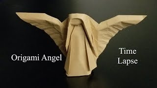 Origami Angel Time Lapse [upl. by Ataynik629]