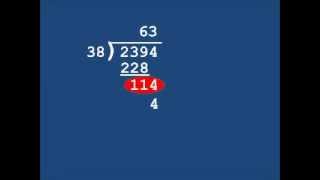 Long Division With Two Digit Divisor [upl. by Halima]