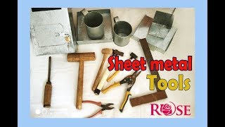 Sheet metal part1 sheet metal work sheet metal tools introduction to sheet metal tools [upl. by Ume]