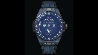 HUBLOT Big Bang e UEFA Champions League smart watch [upl. by Nosnej79]