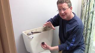 How to Replace a Toilet Fill Valve  Korky Fill Valve [upl. by Nerat]