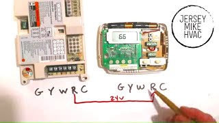 Thermostat Wiring at Control Boards [upl. by Arlyne]