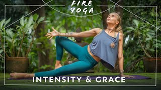 45 Min Power Yoga For Full Body Toning amp Flexibility  Fiery Yoga Flow To Feel Fantastic [upl. by Adelaja]