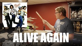 DRUM COVER  Alive Again by Chicago [upl. by Berner495]