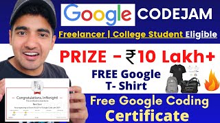 Google CodeJam 2021  Free Google Swags  Complete Details About Google CodeJam  Tricky Man [upl. by Ainaznat141]