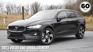 2023 Volvo V60 Cross Country Review  A Rare Wagon from Sweden [upl. by Allez]