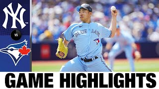 Yankees vs Blue Jays Game Highlights 61922  MLB Highlights [upl. by Anod]