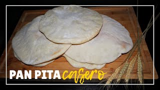 PAN PITA RECETA FÁCIL Y RÁPIDA💪🏻 [upl. by Raphaela660]