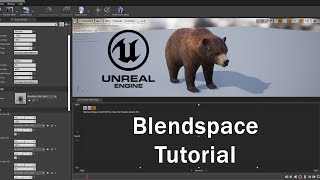 Blendspace tutorial in Unreal Engine Making an AI character Part 1 [upl. by Gnus]