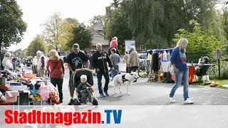 Henstedt Ulzburg  WöddelFlohmarkt mit zahlreichen Besuchern  StadtmagazinTV [upl. by Nac]