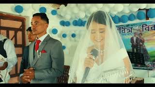 Raj amp Apsara Wedding christianweddings gaighat [upl. by Whitford422]