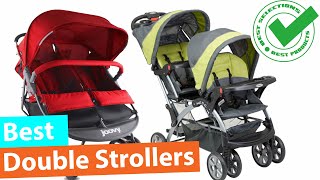 Best Double Stroller  Top 5 Best Double Stroller Reviews [upl. by Enirahtac809]