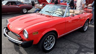 Kens 1976 Fiat 124 Spider [upl. by Ekul]