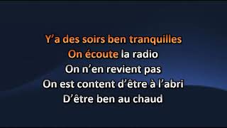 Beau Dommage  Le Géant Beaupré  Karaoke  Lyrics [upl. by Aivato280]