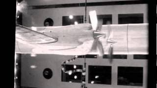 Flutter Tests of the Full Span Lockheed Electra [upl. by Ahsetel]