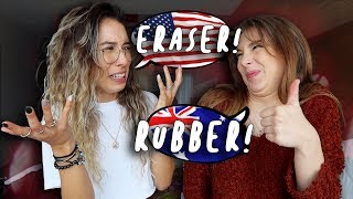 AMERICAN vs AUSTRALIAN SLANG w Kristen McAtee [upl. by Urias]