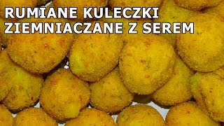 Rumiane kuleczki ziemniaczane z serem i koperkiem [upl. by Adama]