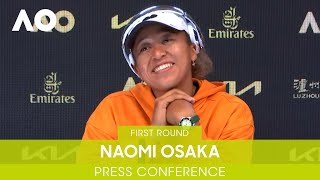 Naomi Osaka Press Conference 1R  Australian Open 2022 [upl. by Yadrahs]