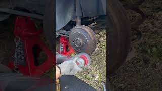 Citroen C3 11  drum brake corrosion cleaning automobile mechanic diy car [upl. by Womack]