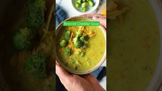 Broccoli Cheddar Soup 🥦🧀 [upl. by Yleak]