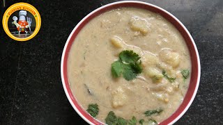 Kumbakonam Kadappa Recipe in Tamil  கும்பகோணம் கடப்பா  Best side dish for idly dosa [upl. by Cecilius]