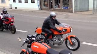 Laverda 2 Cylinder with Burnersound [upl. by Saum]