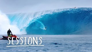 Is This The Biggest Swell Ever Surfed At Cloudbreak  Sessions [upl. by Phila935]