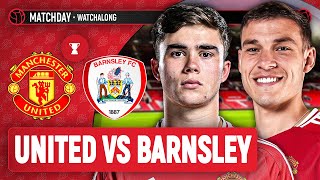 Manchester United 70 Barnsley LIVE STREAM WatchAlong  Carabao Cup Third Round [upl. by Retsila]