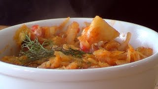 Młoda kapusta w pomidorach KitchenBook TV [upl. by Margarida774]