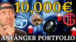 PERFEKTES KRYPTO ANFÄNGER PORTFOLIO💥10K IN DIESE HIGH amp LOW CAP ALTCOINS📈2024🔥MAXIMALER PROFIT🔥 [upl. by Norbert]