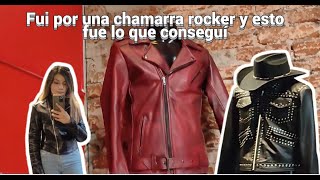 Fui a esta tienda de chamarras de piel para lucir como una estrella de rock [upl. by Eniamat]