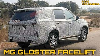 MG Gloster Facelift Launch Soon with New Exterior Looks and Advance Interior Features [upl. by Atsillac]