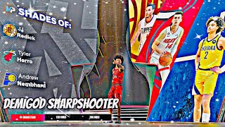 THIS EXTREMELY UNIQUE 2WAY SHARPSHOOTER BUILD IS VERY GOOD amp UNDERRATED BUILD ON 2K24 [upl. by Accissej]