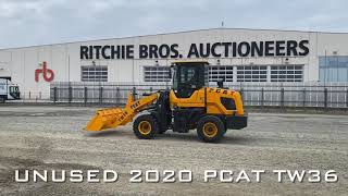 6 UNUSED 2020 Pcat TW36  1832021  Ritchie Bros Italia  Caorso PC [upl. by Silirama974]