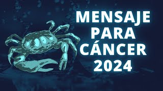 MENSAJE PARA CÁNCER 2024 AliAncestral [upl. by Benoite]