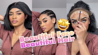 Affordable Summer Bob Wig✨13x4 HD Lace Front Wig Install🌼 Review [upl. by Alasteir955]