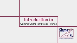 Introduction to Control Chart Templates Part 3  ARL Calculators [upl. by Marienthal]