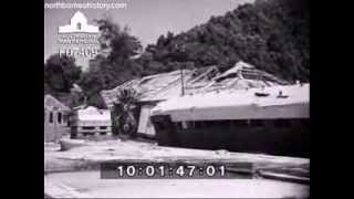 Views of Damaged Jesselton in British North Borneo after WWII 1945 [upl. by Tabbitha]