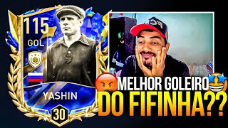 YASHIN YASHIN 🔥 REVIEW COMPLETA DO GOLEIRO OVER MAIS ALTO DO FIFA MOBILE 2023 [upl. by Champaigne562]