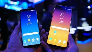 Kesan Pertama Samsung Galaxy S8 dan S8 Indonesia [upl. by Rediah]